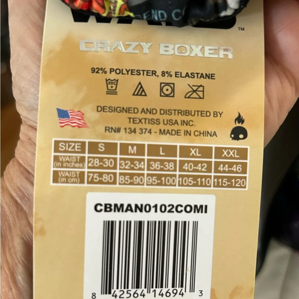 NWT (2) Disneys Mandalorian Crazy Boxers size L